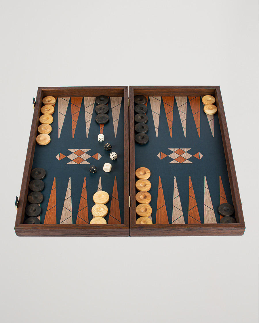 Manopoulos Wooden Creative Boho Chic Backgammon