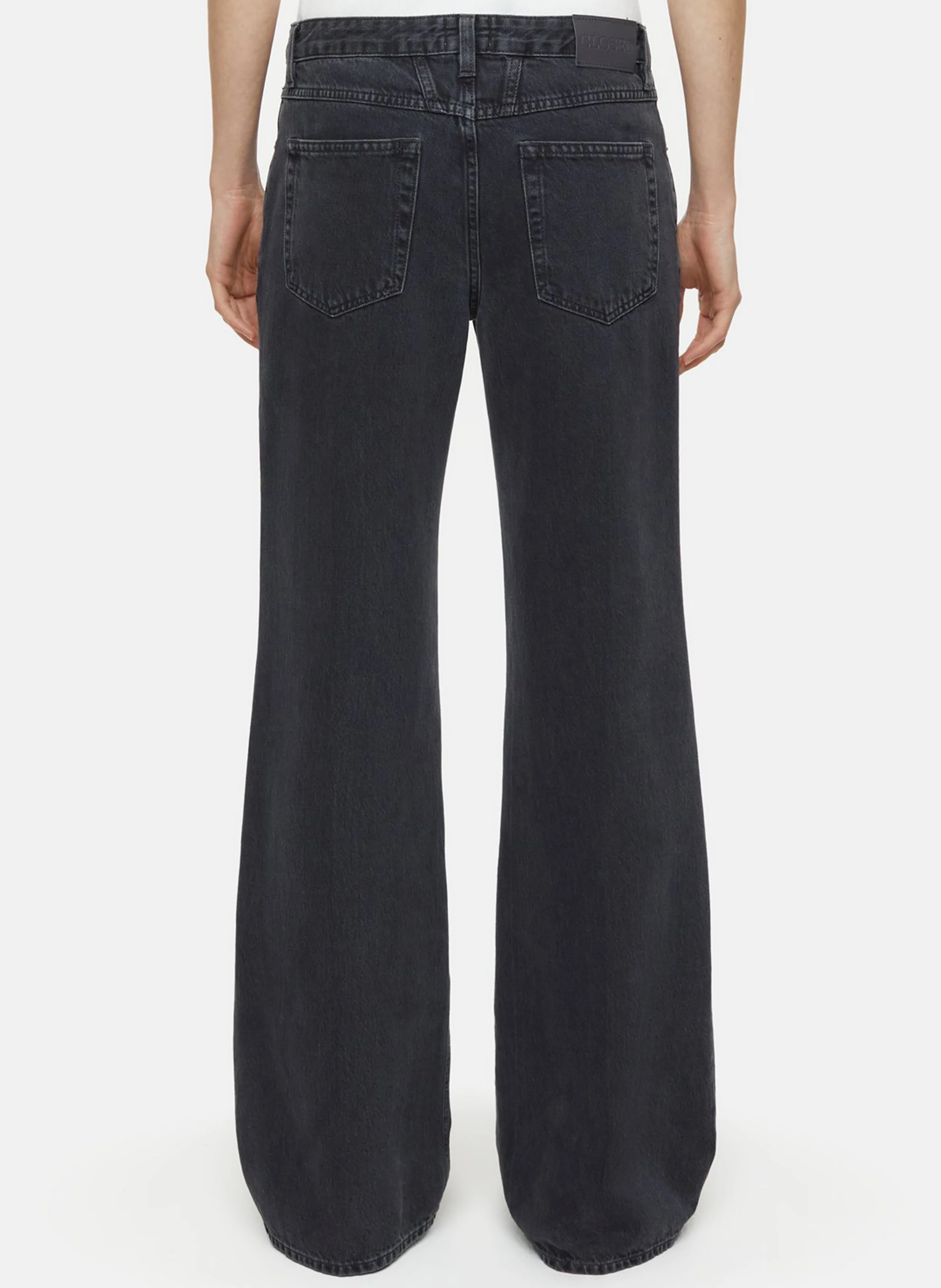GILLAN - Jean slim en coton | Gris