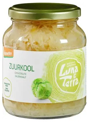 Luna e Terra Zuurkool Demeter Bio 360g
