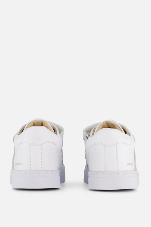 Shoesme Velcro Sneakers wit Leer