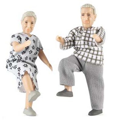 Lundby Dukkesett Gammel Par Jamie