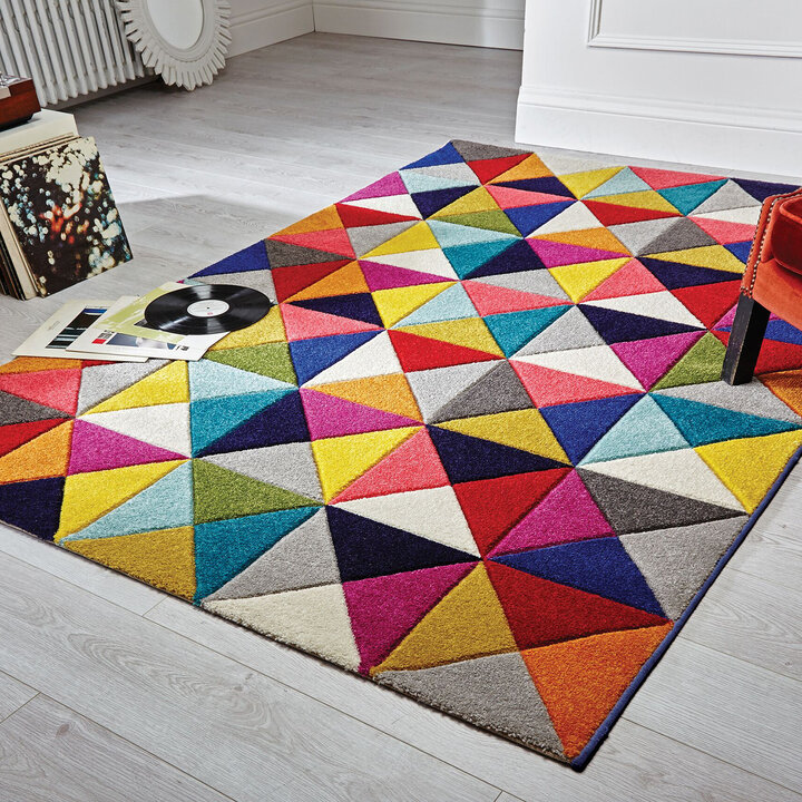 Modern vloerkleed - Spectro Samba Multicolor | Kleur
