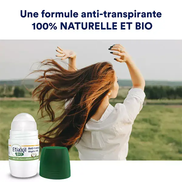 Desodorante Antitranspirante Etiaxil 48h com Coco Orgânico, Pacote com 2 x 50ml