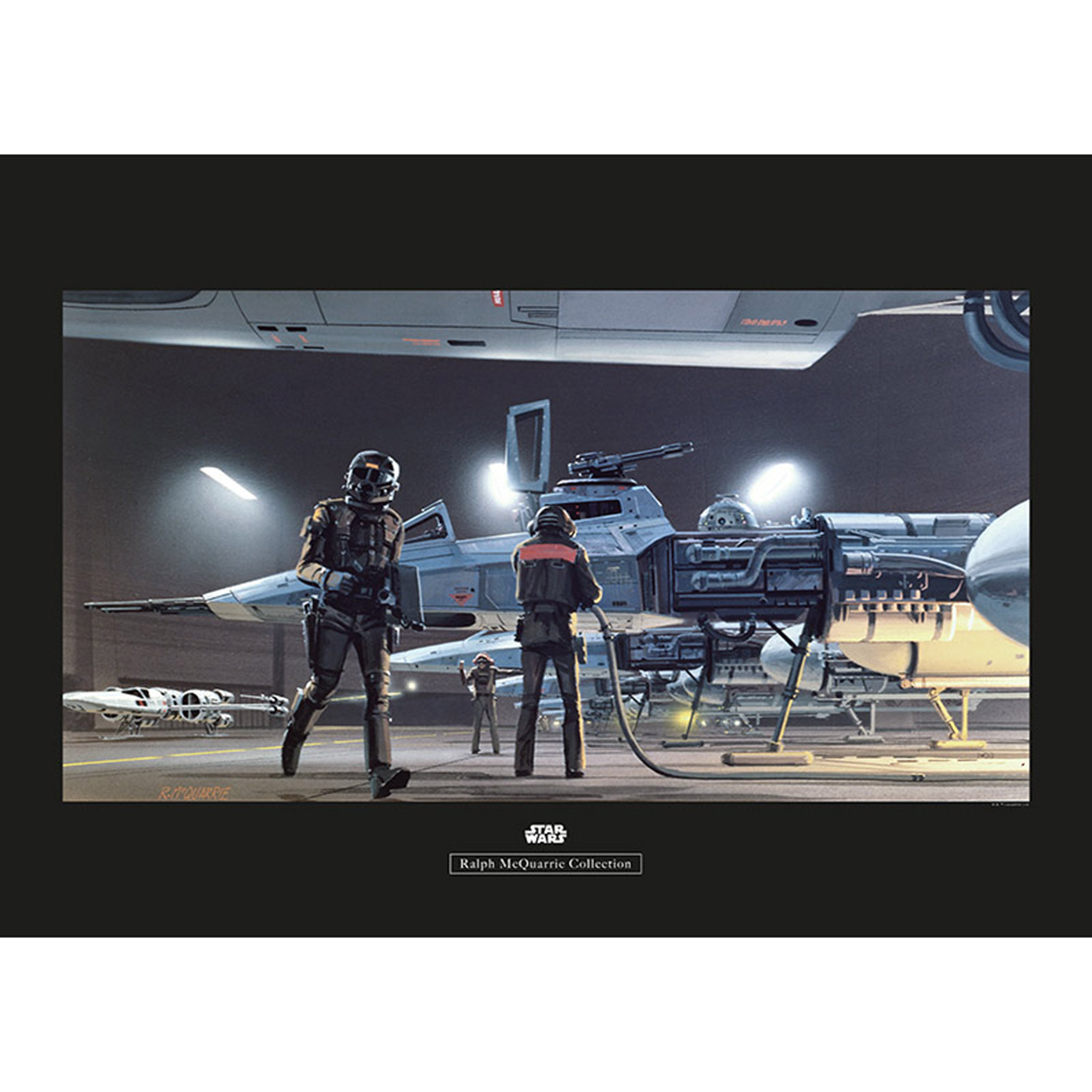 Wandbild STAR WARS CLASSIC RMQ YAVIN - 70x50 cm