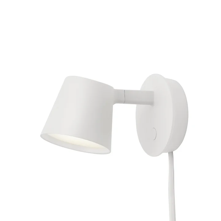 Muuto - Tip LED-Wandleuchte, weiss