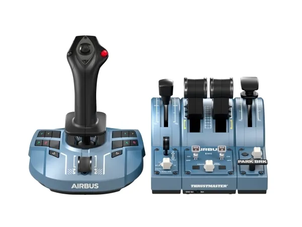 ThrustMaster TCA Captain Pack X Airbus Edition - Joystick og speeder - kablet - for PC, Microsoft Xbox Series S, Microsoft Xbox Series X