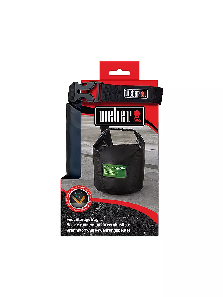 WEBER GRILL Brennstoff Aufbewahrungsbeutel  7007 schwarz