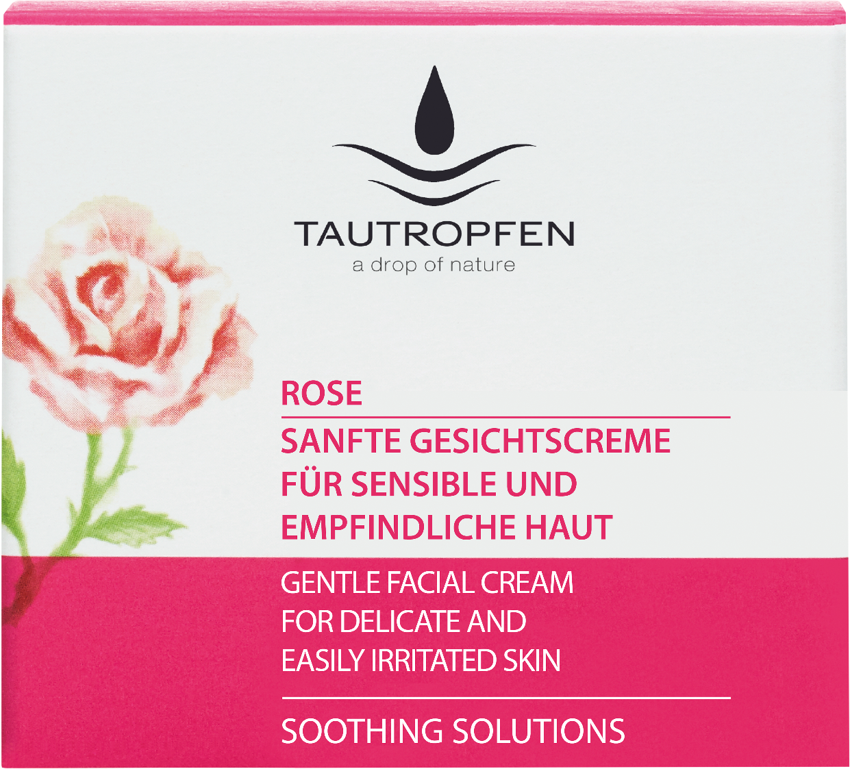 TAUTROPFEN  Rose Sanfte Gesichtscreme, 50 ml