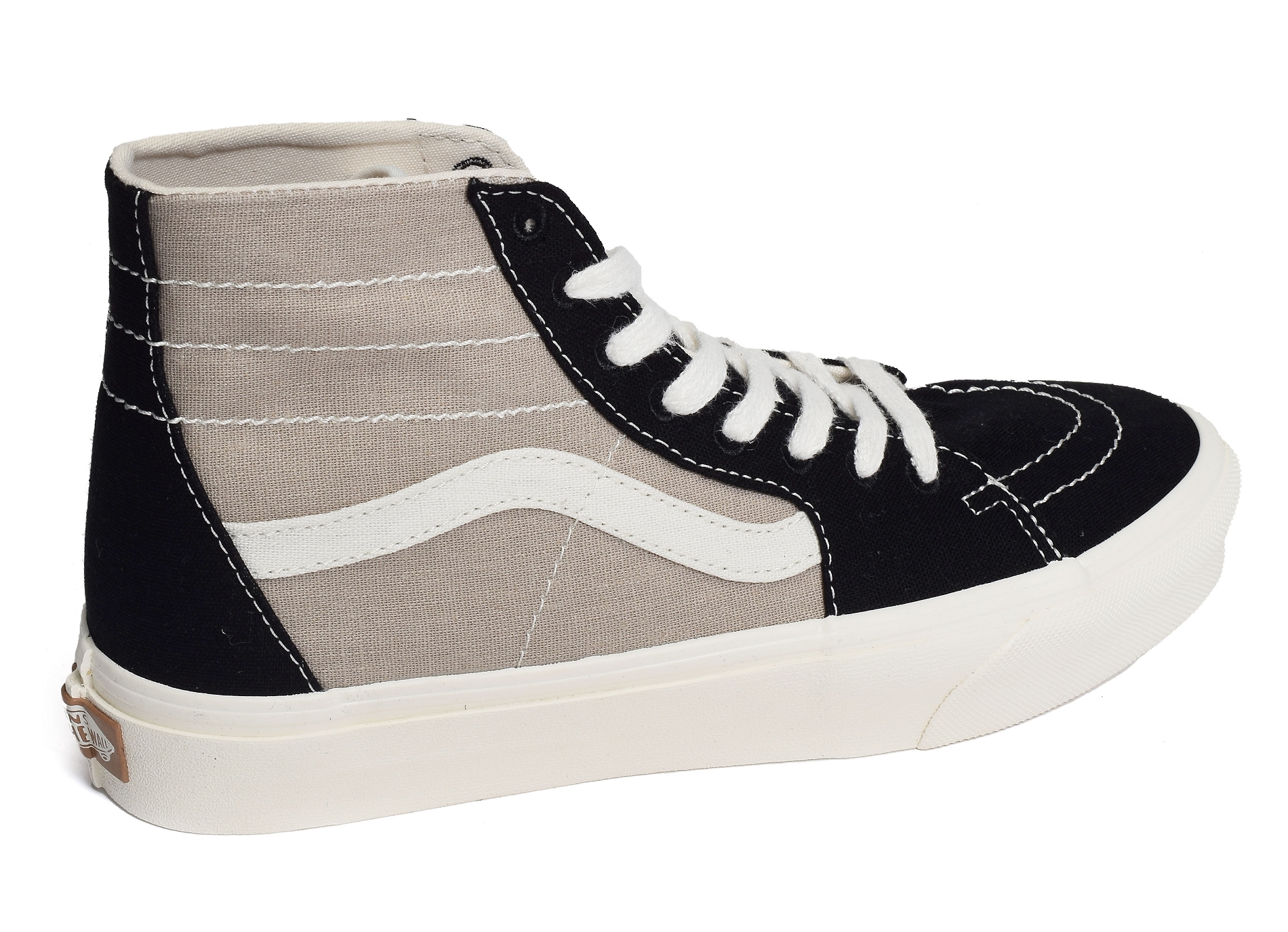 Ua sk8 hi tapered noir beige