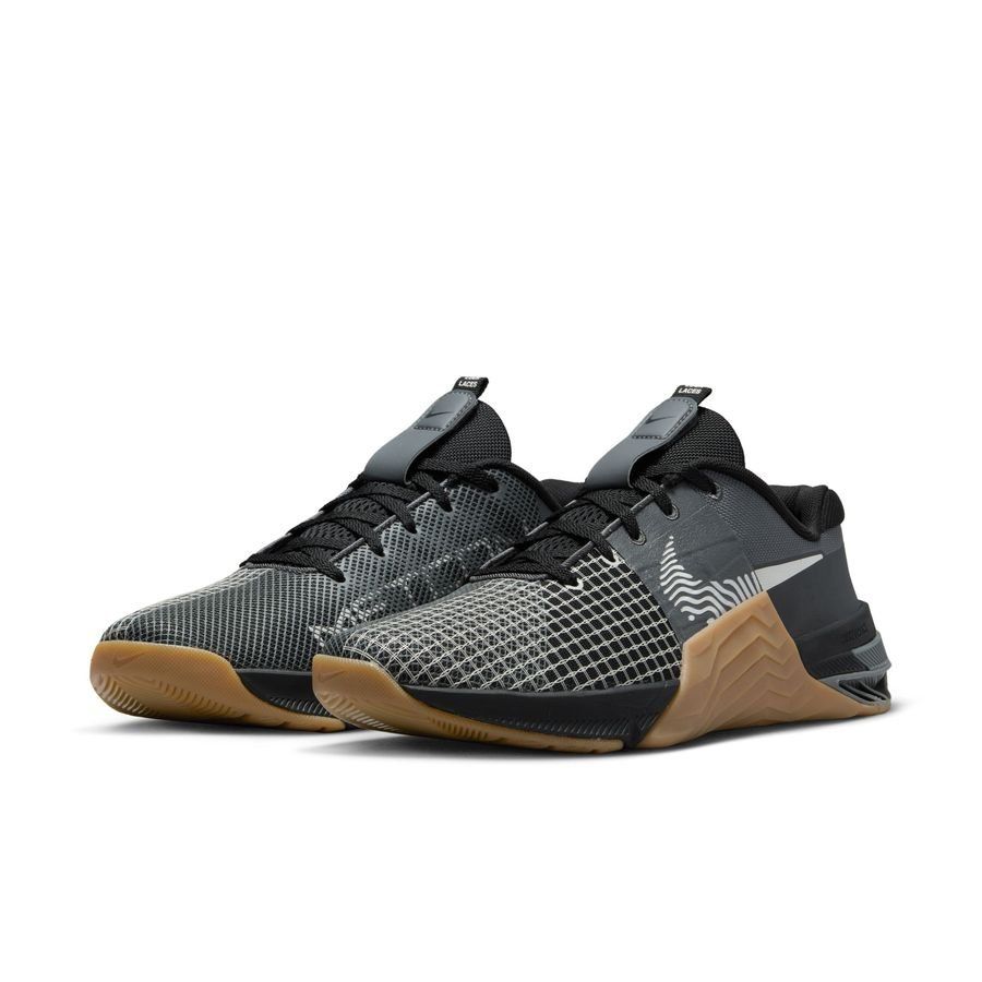 Nike Chaussures d'entraînement Metcon 8 - Gris/Noir/Marron