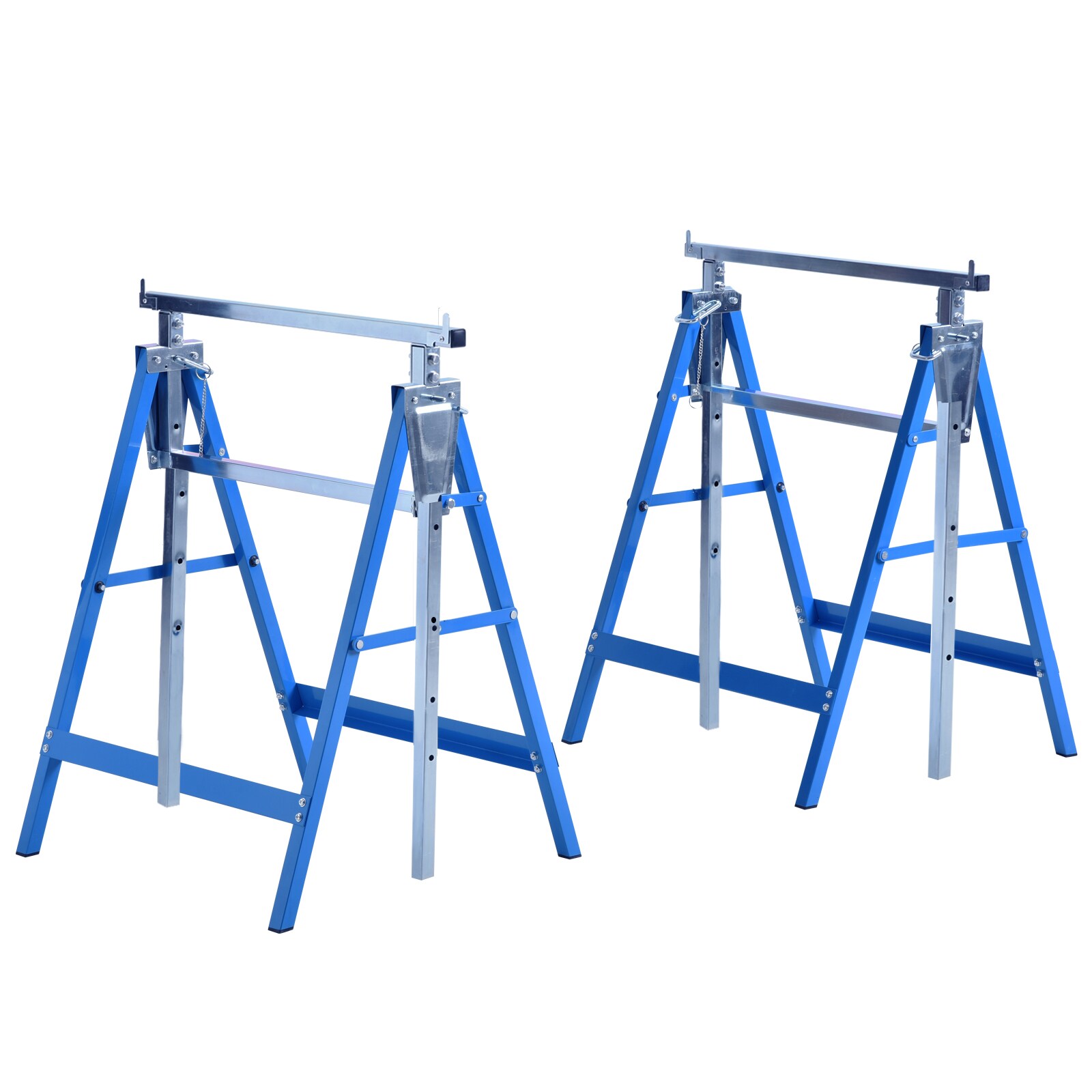 HOMCOM Gerüstbock im 2er Set 68 x 58 x (80-130) cm (LxBxH)