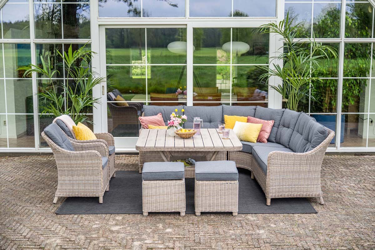 Milwaukee dining kruk - vintage willow - mystic grey