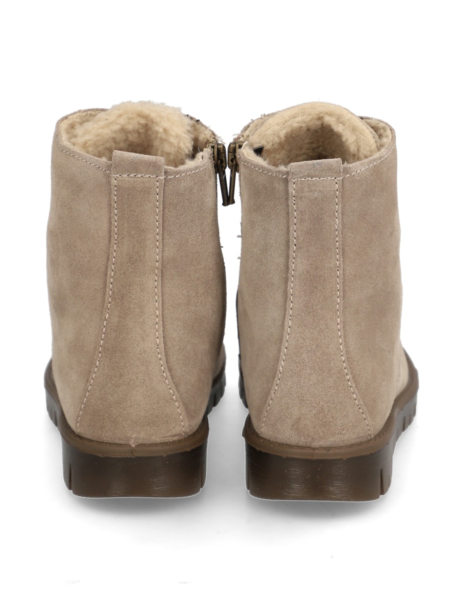 Veloursleder Boot