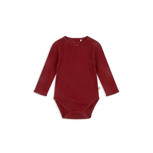 Konges Sløjd Minnie Body, Red Dahlia, 92 cm