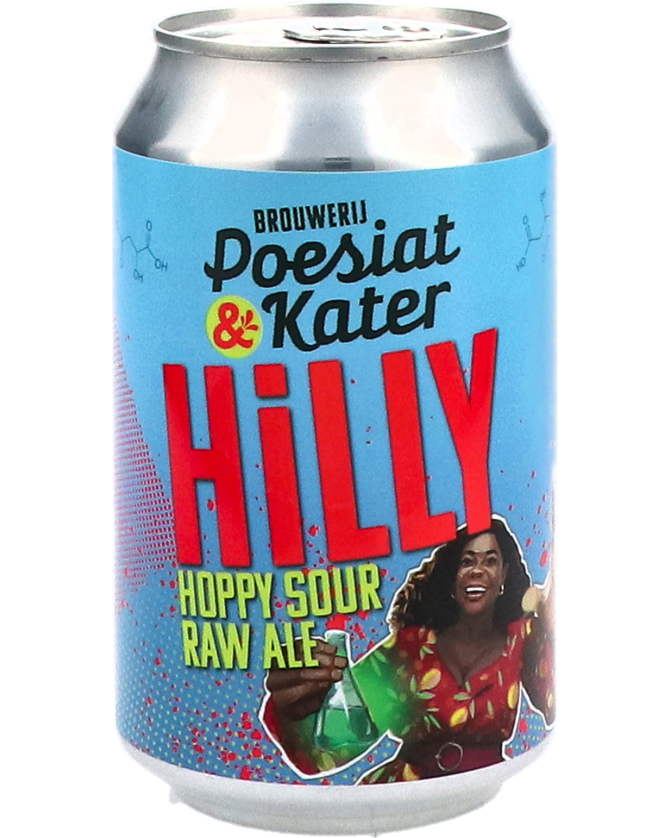 Poesiat & Kater Hilly Hoppy Sour Raw Ale Op=Op (THT 12-08-26) 33 cl