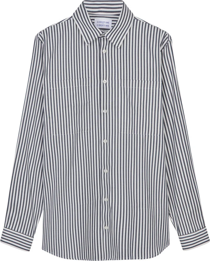 Libertine-Libertine Canyon Navy stripe