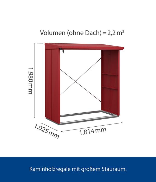 Hörmann Berry-Kaminholzregal Modern