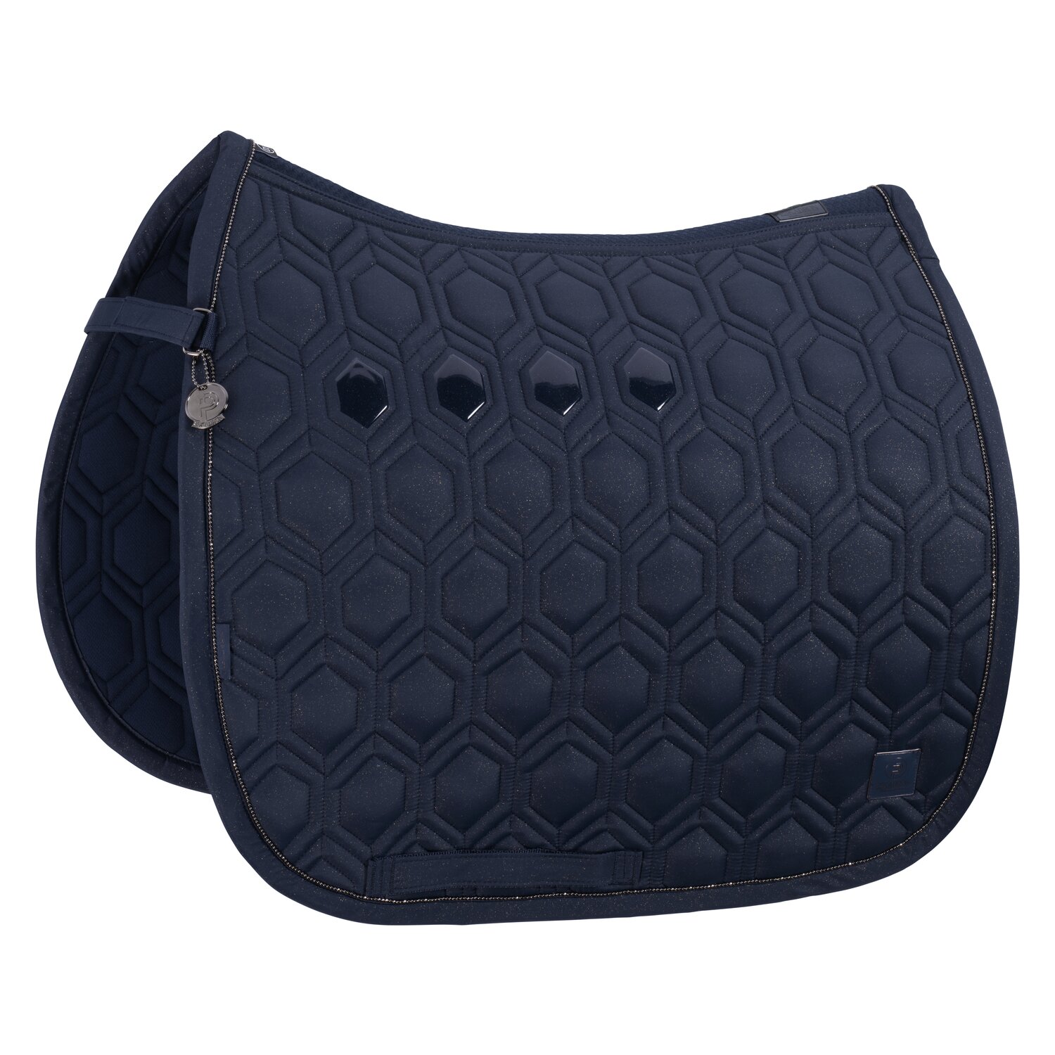 ESKADRON Platinum Schabracke Sparkle Emblem - atlantic blue