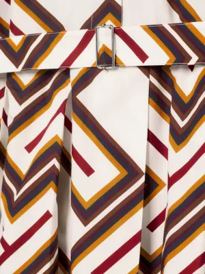 Vestido camisa Tommy x Pendleton Curve Valley Stripe TH Monogram