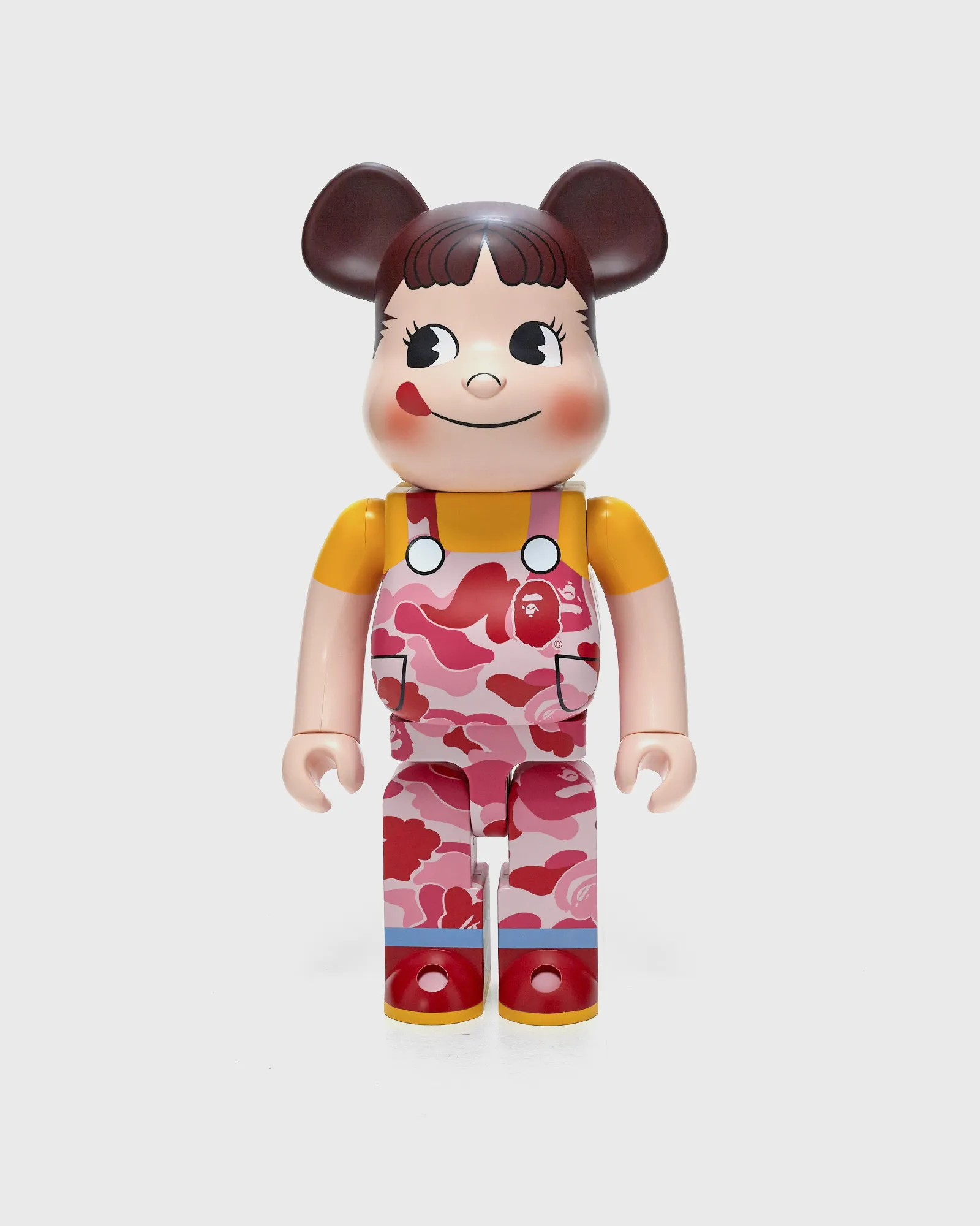 MEDICOM BEARBRICK 1000% BAPE X PEKO-CHAN PINK