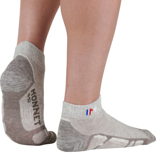 Chaussette randonnée MONNET TREK LIN BASSE GREY/WHITE