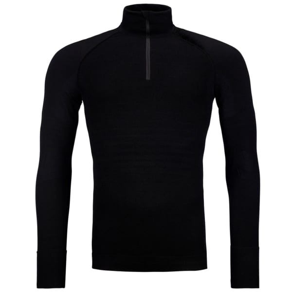 T-shirt thermique ORTOVOX 230 COMPETITION ZIP NECK M BLACK RAVEN