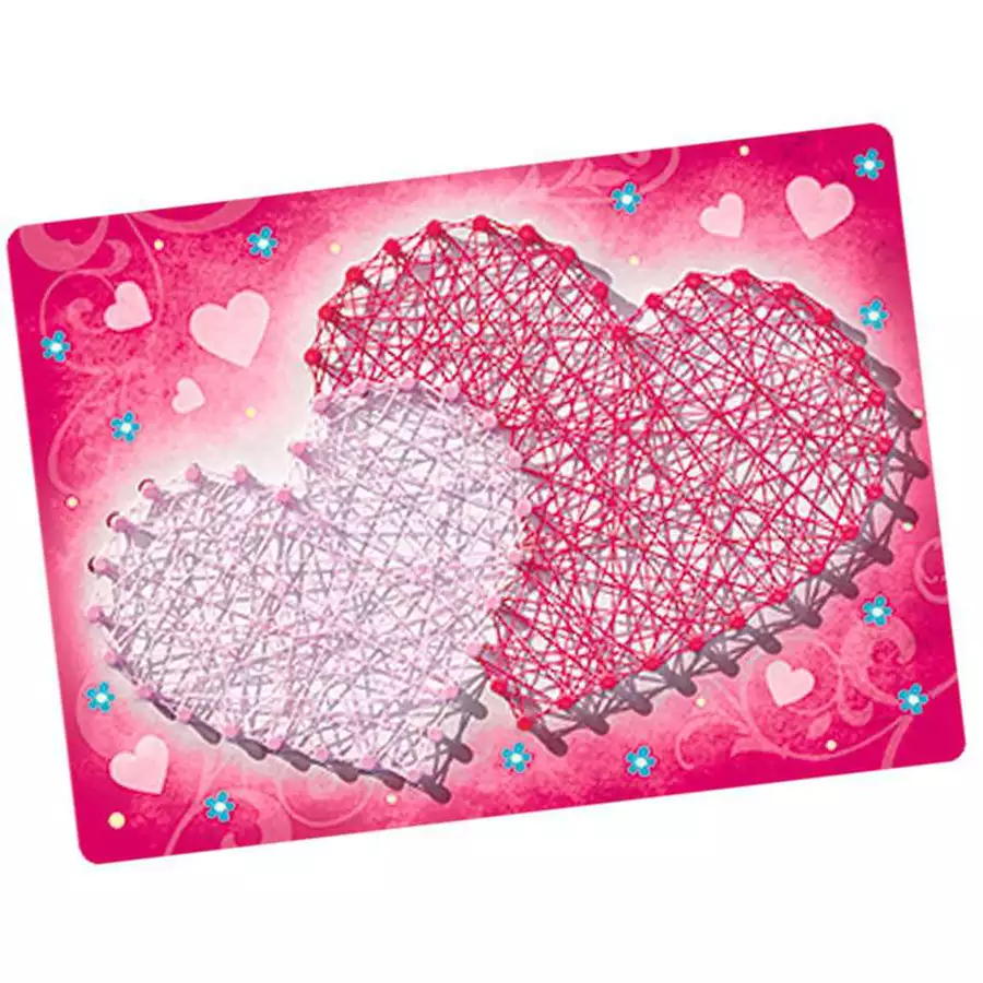 Ravensburger BeCreative String Art Heart bunt
