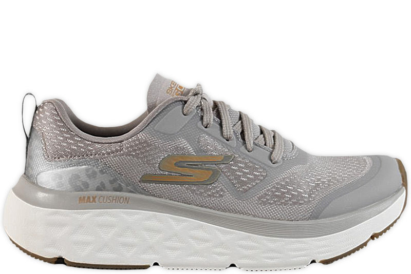 SKECHERS MAX CUSHIONING DELTA-STRIVE TAUPE SNEAKERS