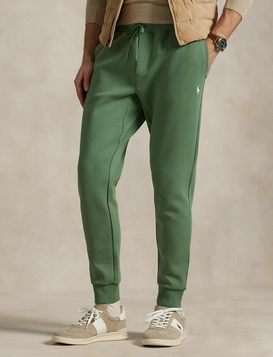 POLO RALPH LAUREN<br>Calças esportivas de malha dupla