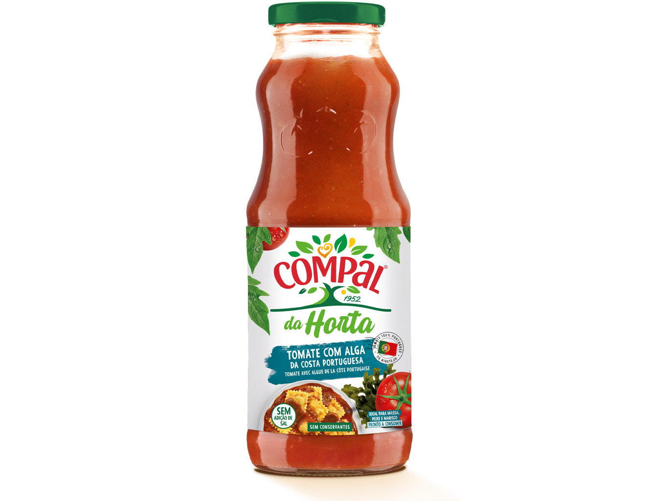 POLPA COMPAL TOMATE C/ ALGA FUCUS 500G
