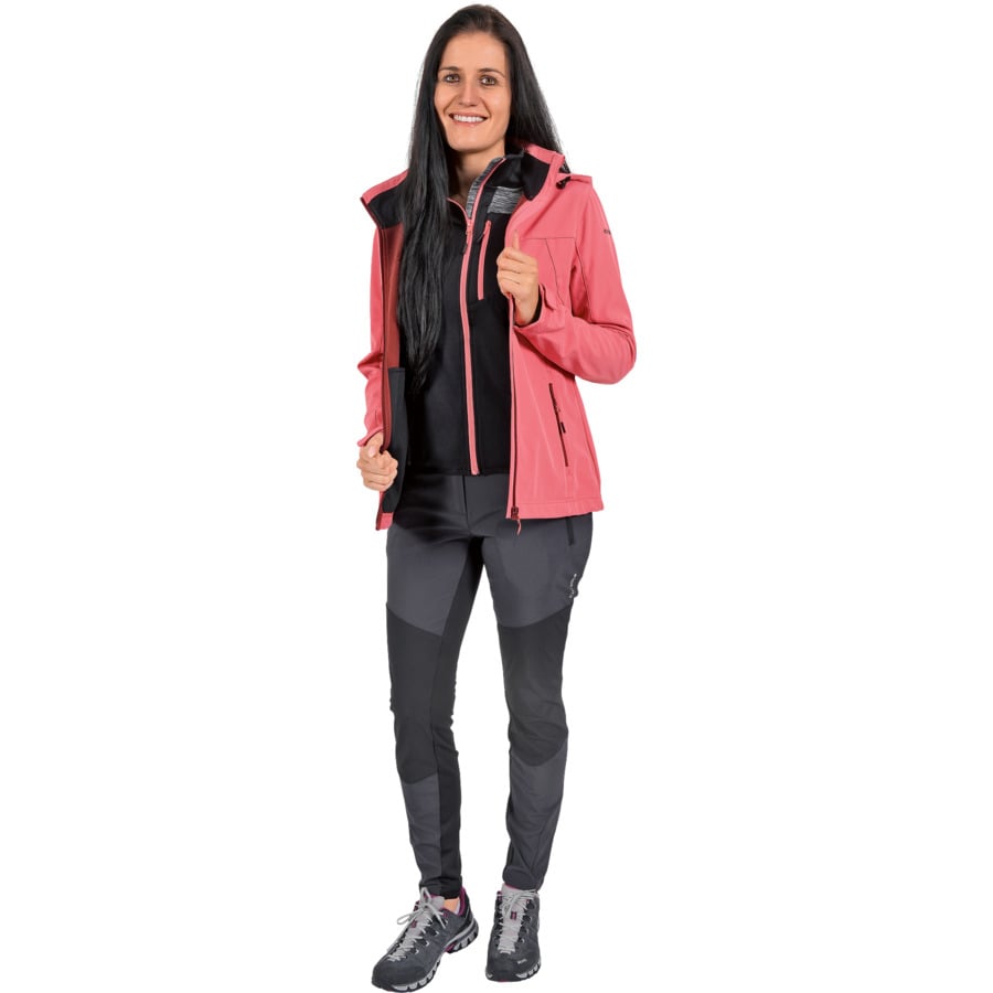 Icepeak Damen-Softshellhose Doral schwarz, 44