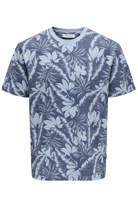 Only & Sons blauwe heren t-shirt