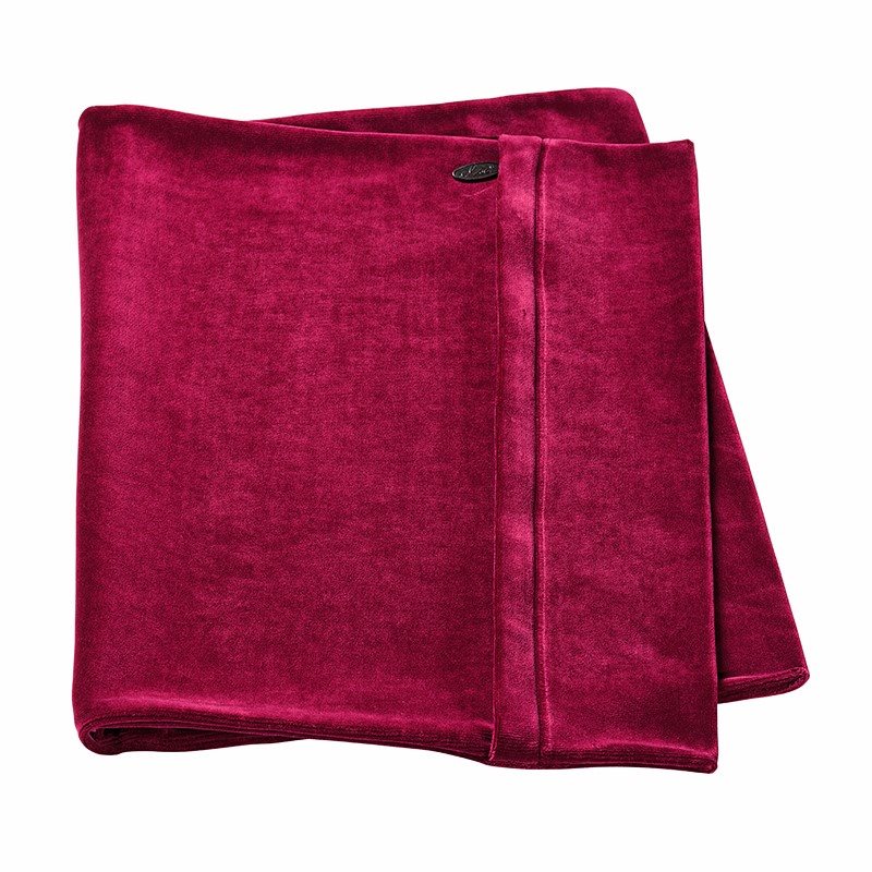 ELSA Kissenbezug 33x11cm Velours bordeaux 1 Stk