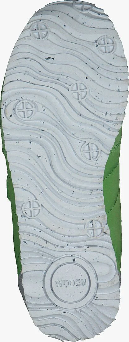 WODEN groene woden lage sneakers nor suede