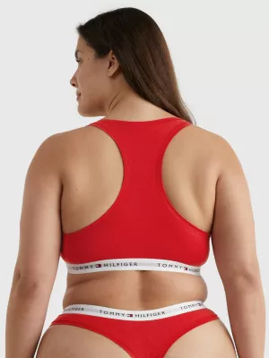 Sutiã sem bojo Curve Tommy Icons Racer Back
