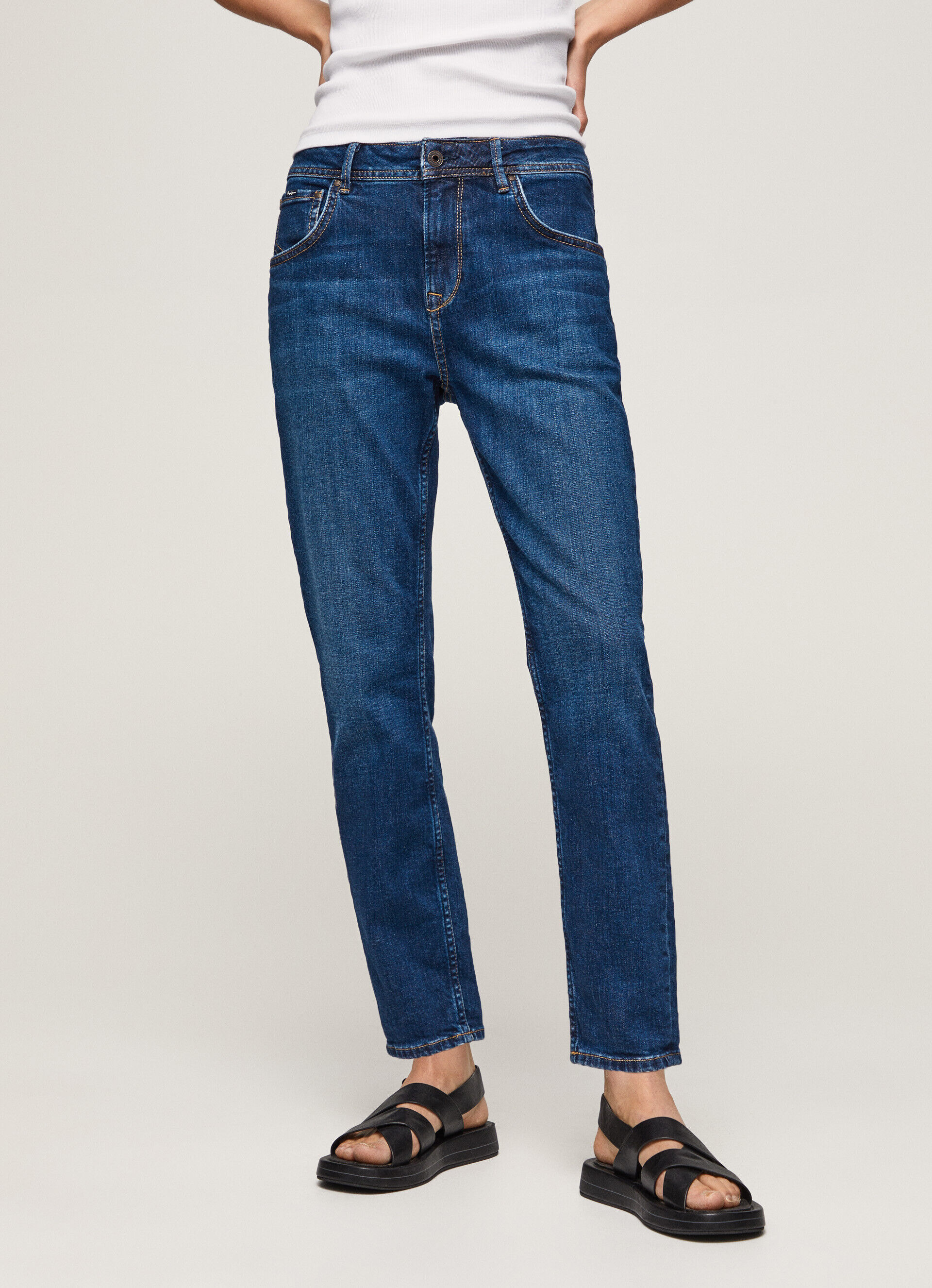 Calça jeans VIOLET FIT Relaxed High Waist - jeans