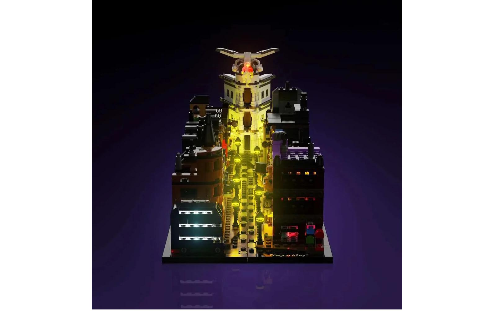 LED-Licht-Set für LEGO® HP Zauberläden LMB 2.0 103720<br>Licht-Set für Lego HP Zauberläden 76444