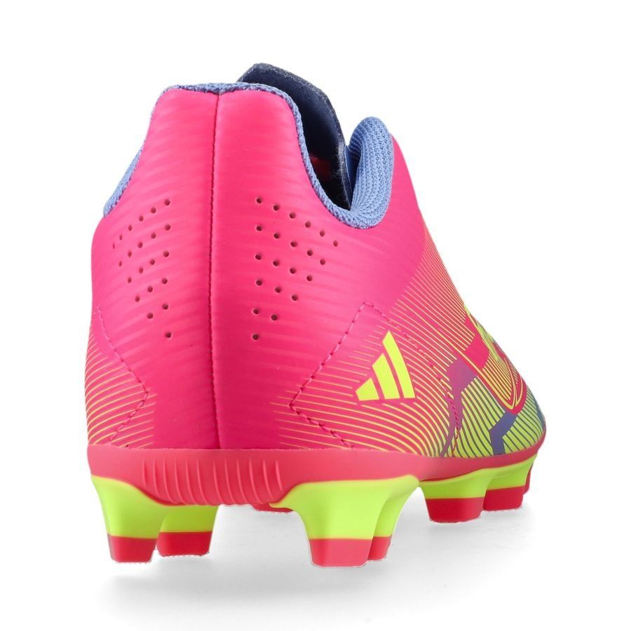 adidas F50 Club FxG Mystic Victory - Lucid Pink/Lucid Lemon/Blue Fusion Enfant