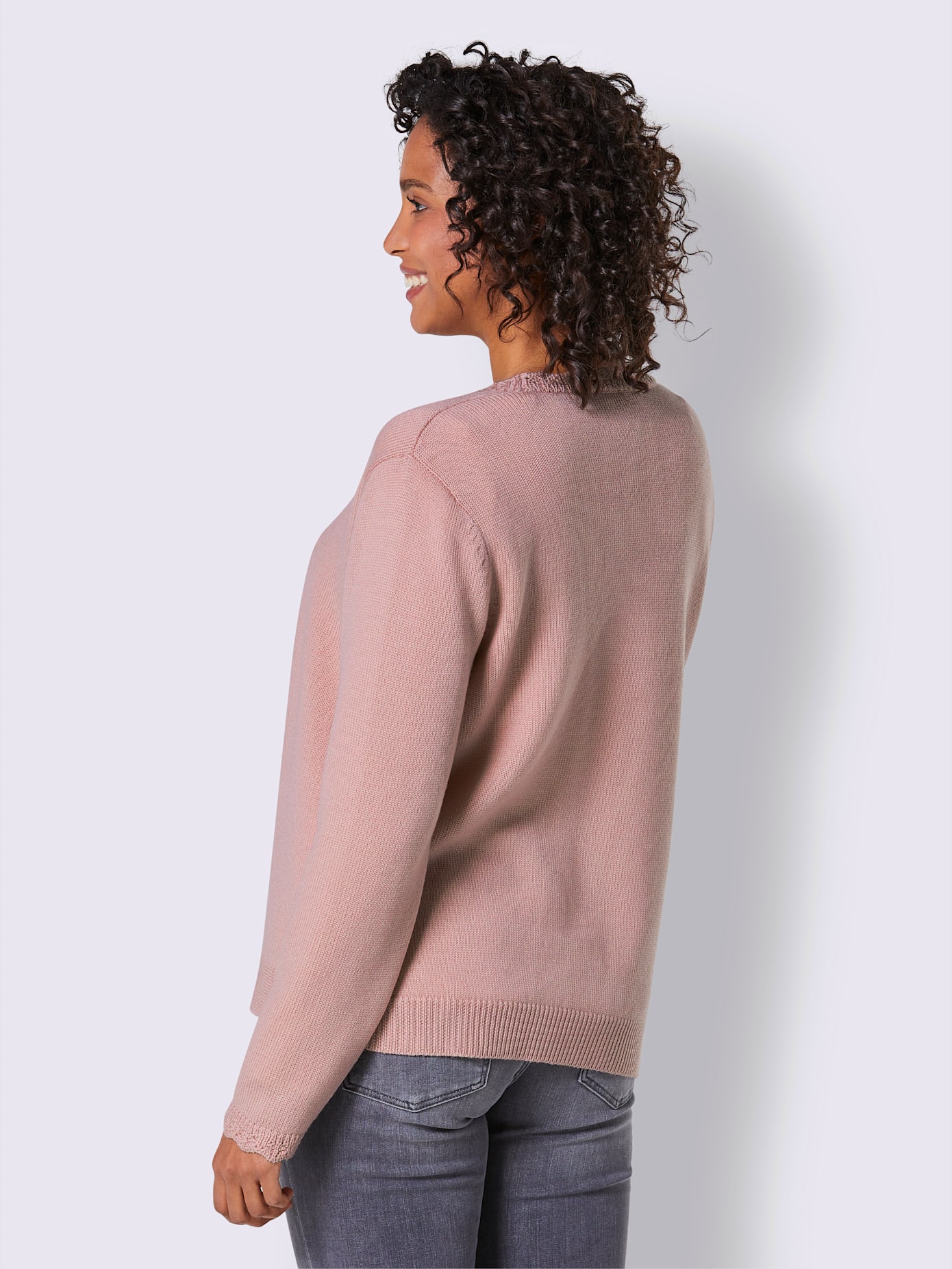 Veste en tricot et mérinos pure laine mérinos