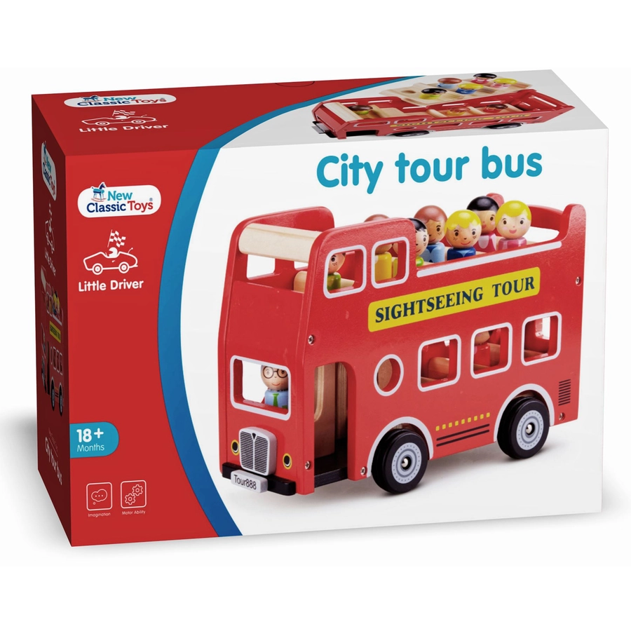 New Classic Toys Sightseeing-Bus inkl. Figuren