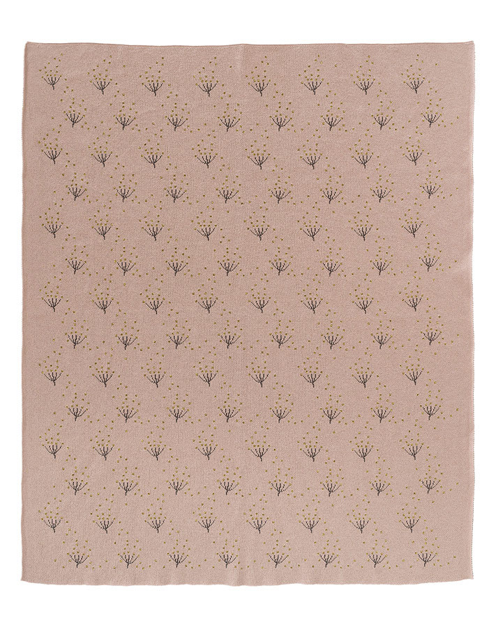Kuscheldecke DANDELION (80x100) in altrosa