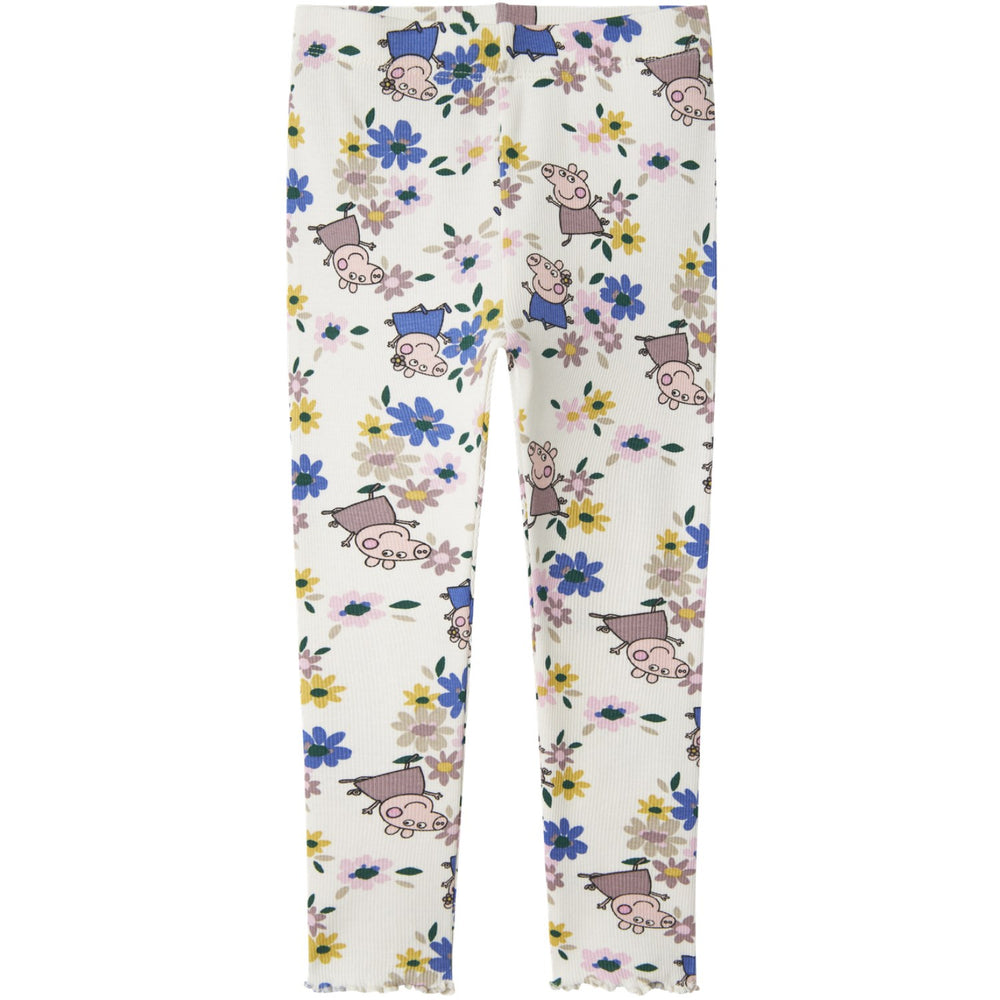 Køb Name It Cloud Dancer Nmfansa Peppa Leggings Cplg