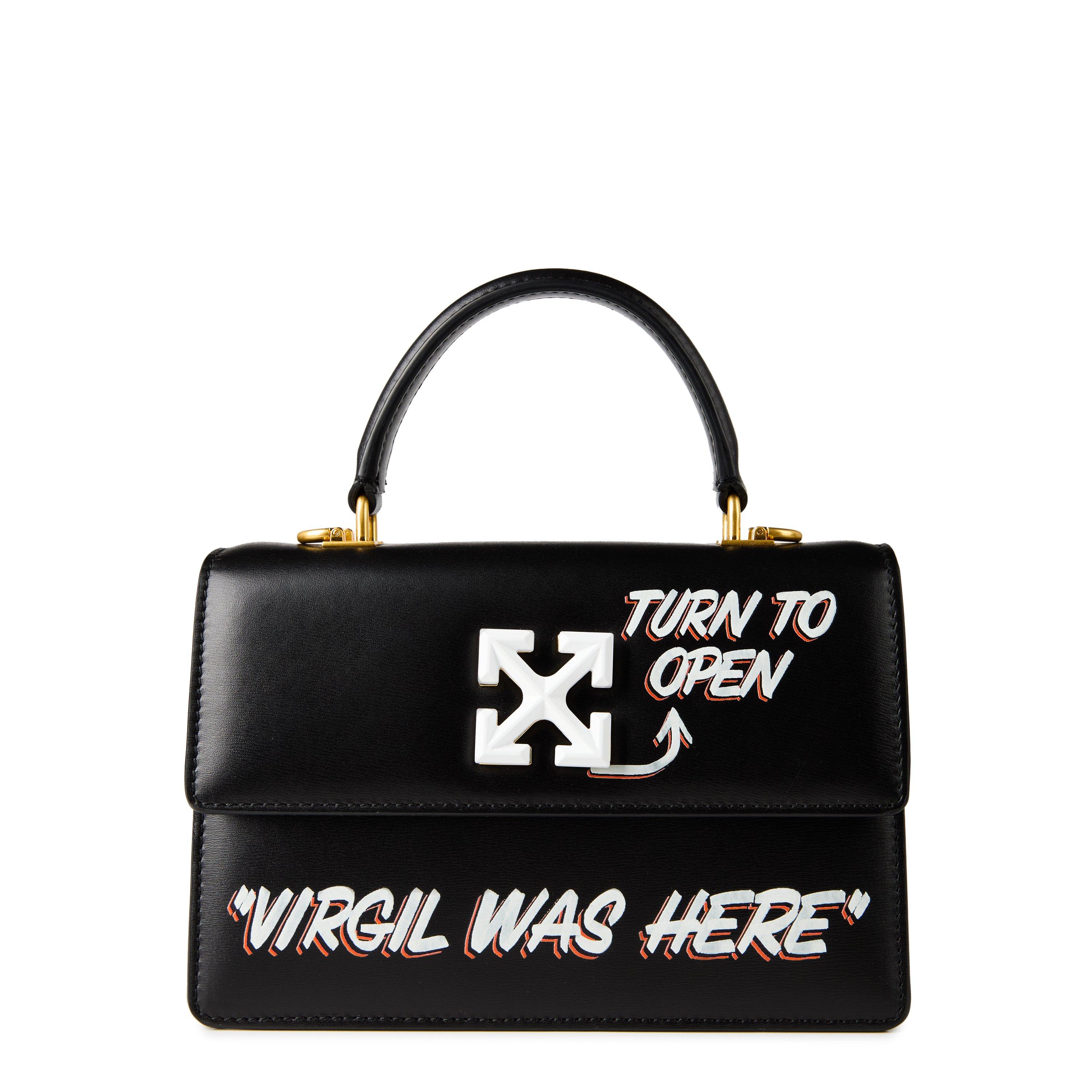 Off White Jitney 1.4 Top Handle Bag