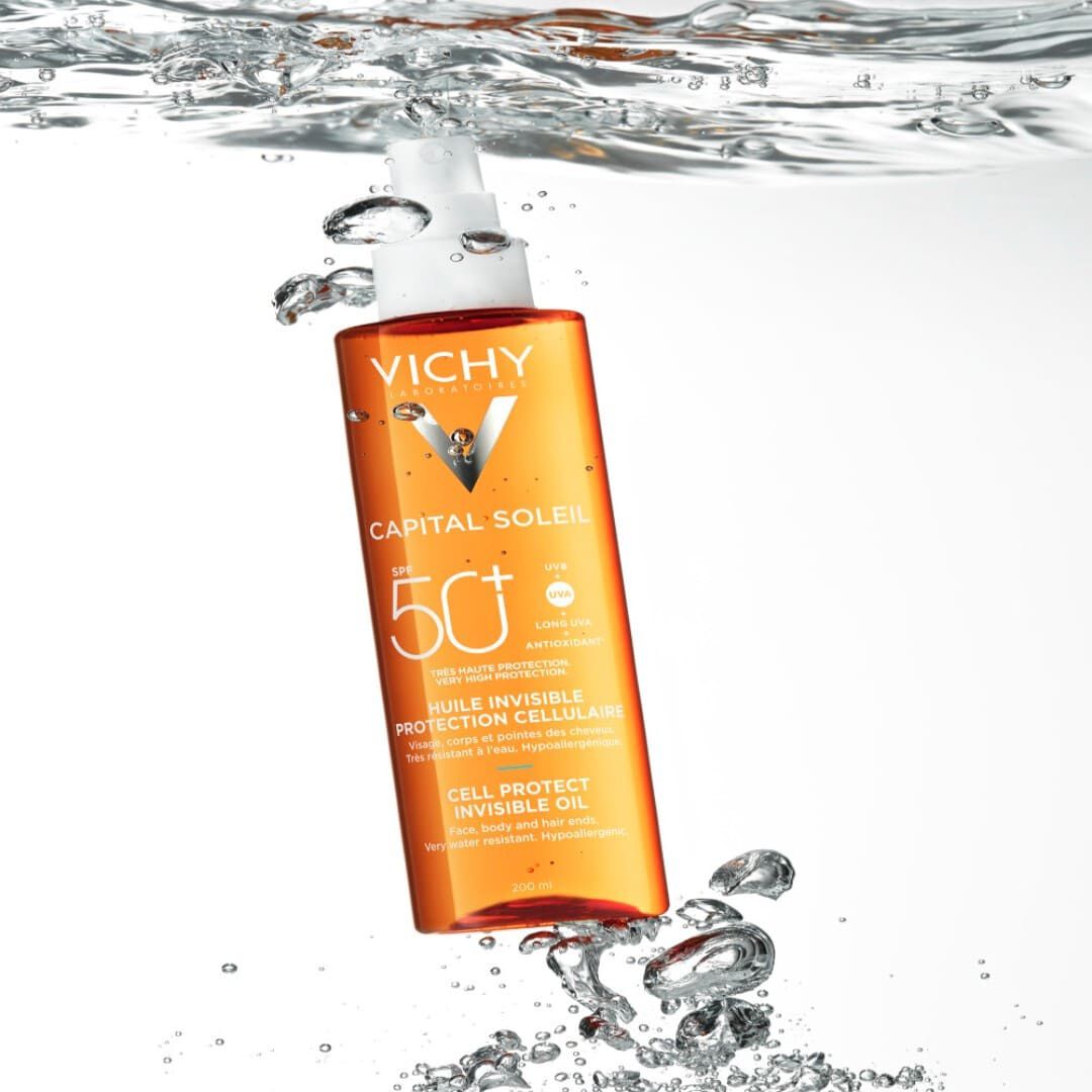 VICHY  Capital Soleil Óleo Invisível Cell Protect FPS50+ - 200ml