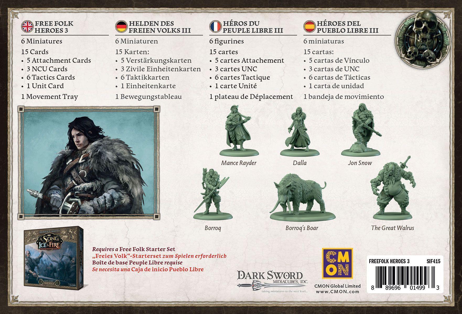 Song of Ice & Fire - Free Folk Heroes 3 (Helden des Freien Volks III)