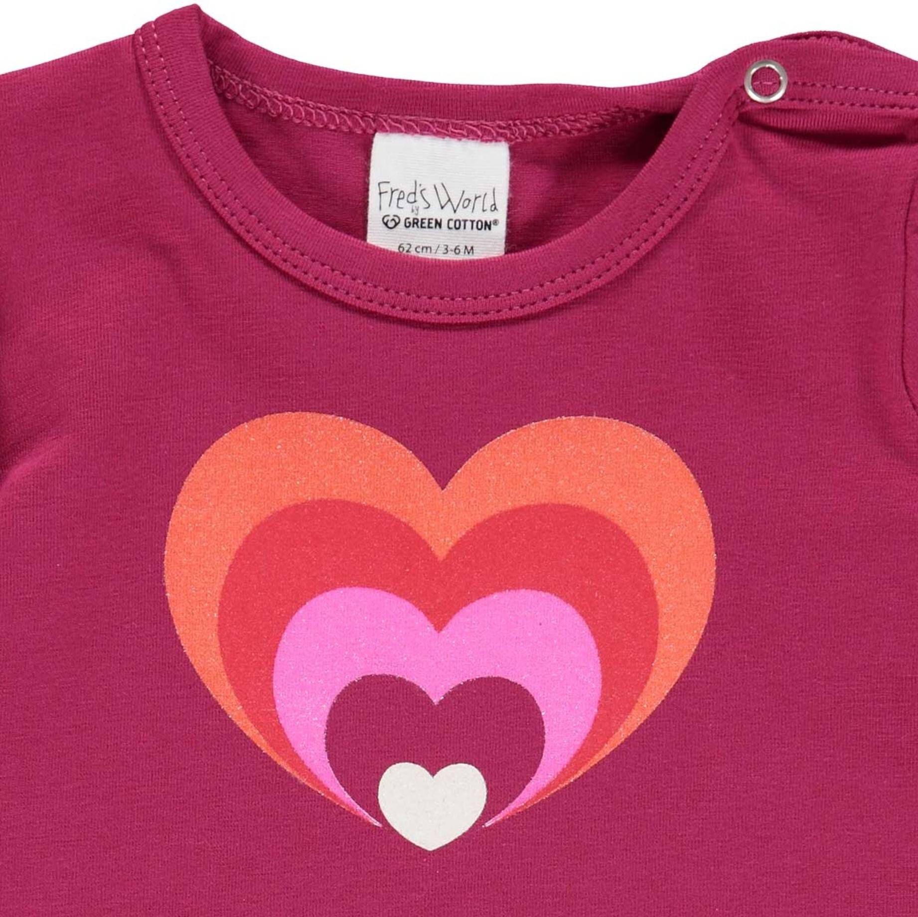 Fred's World by Green Cotton| Mädchen Babylangarmshirt