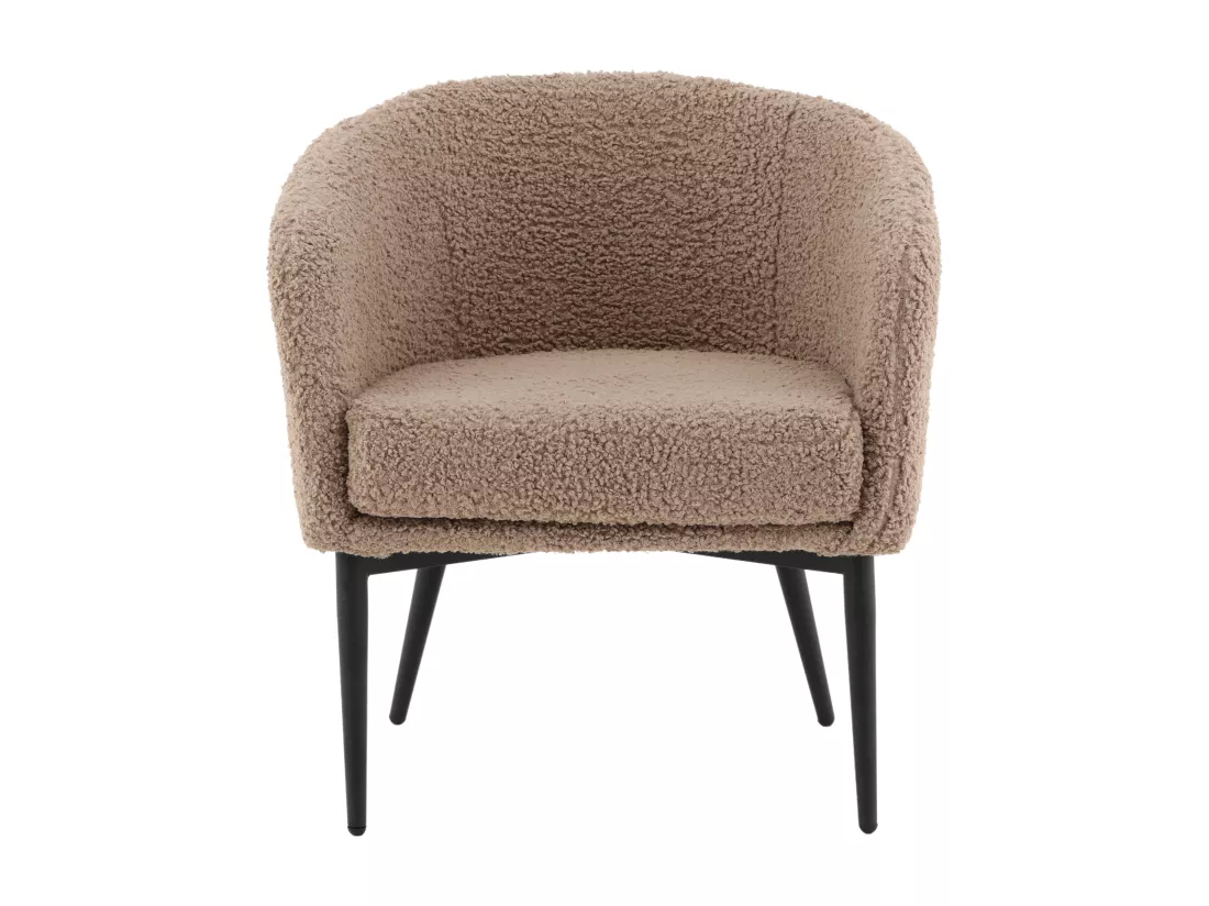 Fauteuil FLUFFY AC 1NOS 66x64x71 Brun