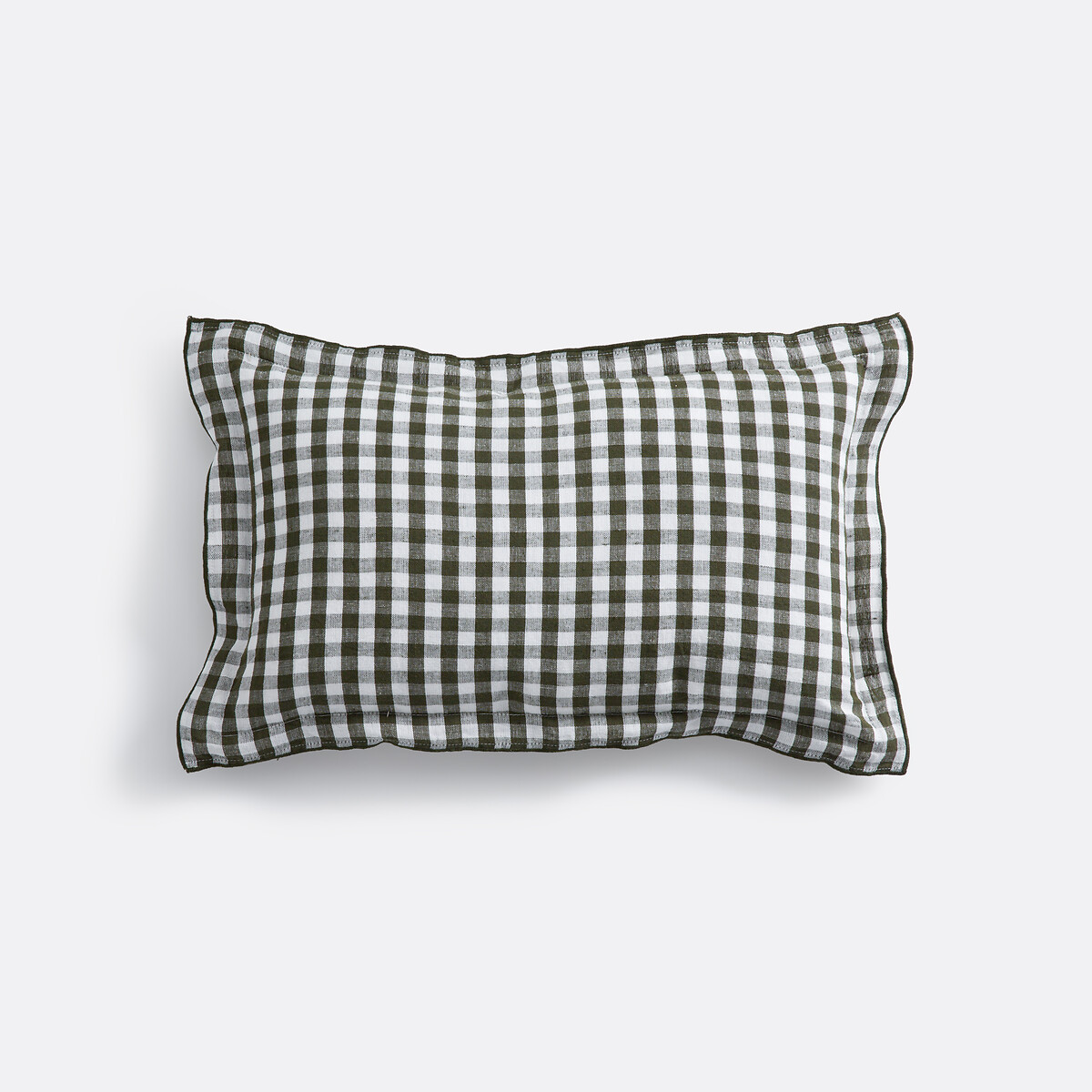 LA REDOUTE INTERIEURS<br>Capa de almofada riscada em algodão/linho, Cottage