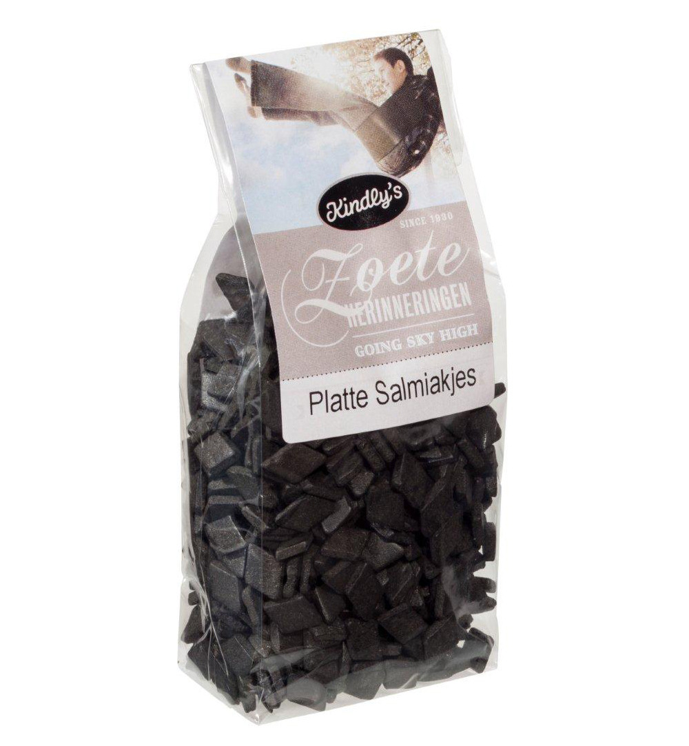 Kindly’s Platte salmiak zoete herinneringen (130 gr)