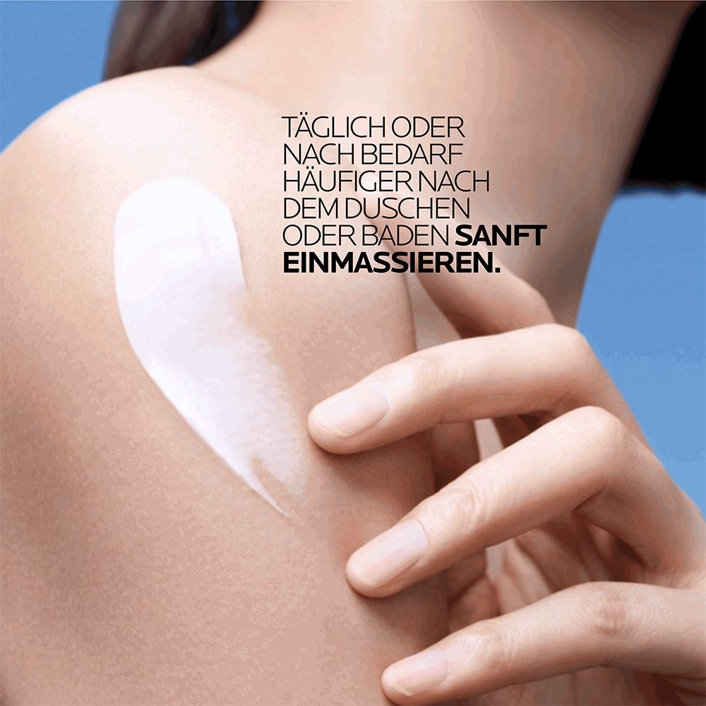 La Roche Posay Lipikar Lait Urea 10 %: Feuchtigkeitsspendende Körperlotion mit 10 % Urea für sehr trockene Haut + La Roche Posay Lipikar Huil Lavant 100ml GRATIS